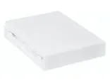 Prześcieradło Jersey z gumką białe 120x200    014